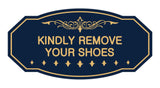 Victorian Kindly Remove Your Shoes Sign