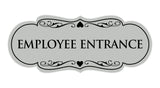 Signs ByLITA Designer Employee Entrance Sign