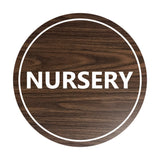 Signs ByLITA Circle Nursery Sign