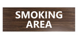 Signs ByLITA Basic Smoking Area