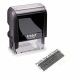 Security Id Theft Protection Office Self-Inking Rubber Stamp