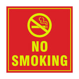 Square No Smoking Sign