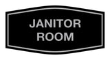 Signs ByLITA Fancy Janitor Room Sign