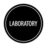 Signs ByLITA Circle Laboratory Sign