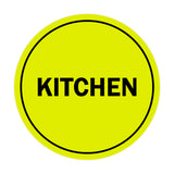 Signs ByLITA Circle Kitchen Sign