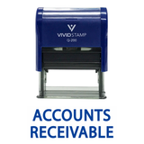 ACCOUNTS RECEIVABLE Self Inking Rubber Stamp