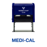 Medi-Cal Office Self Inking Rubber Stamp