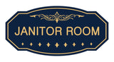 Victorian Janitor Room Sign