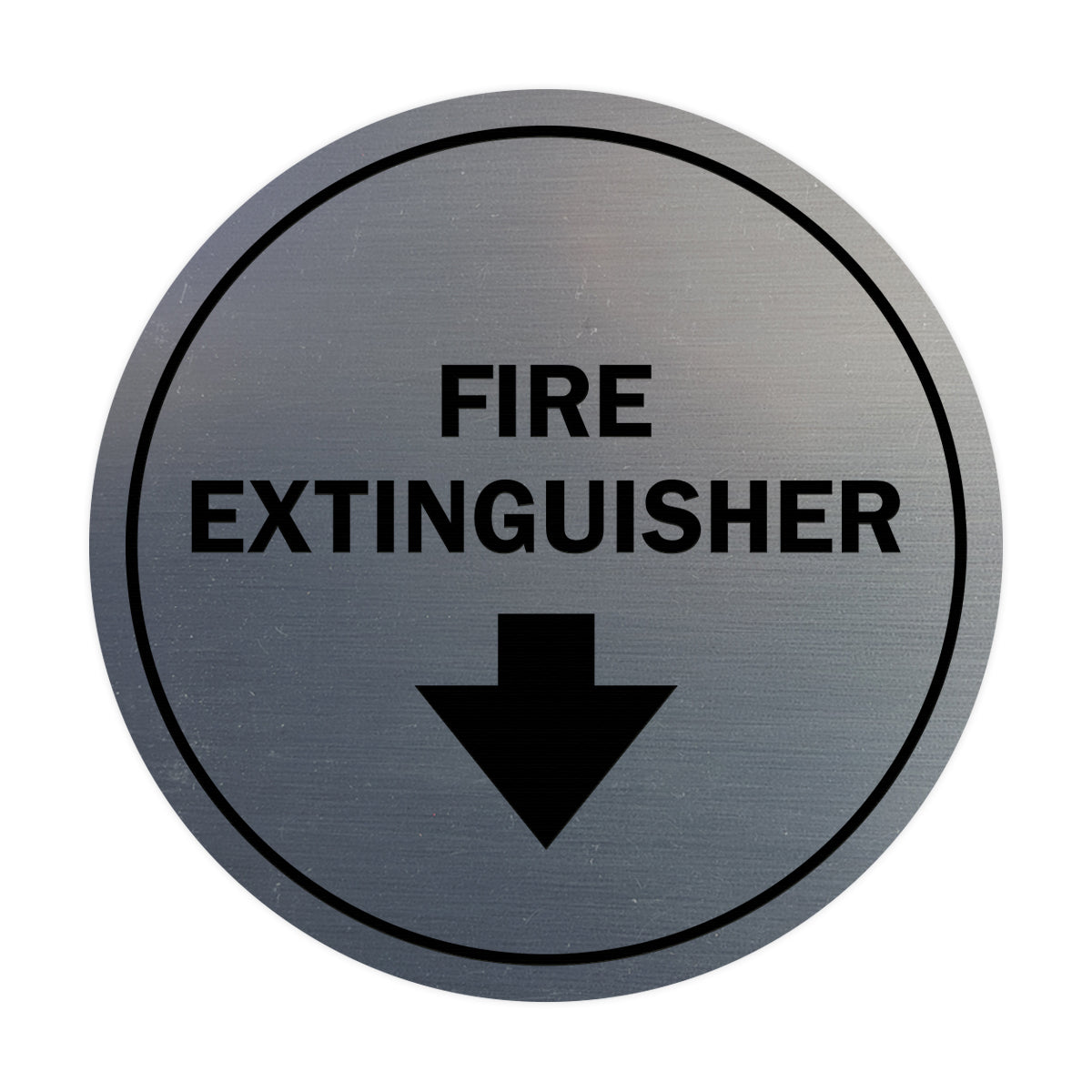 Signs ByLITA Circle Fire Extinguisher Sign