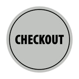 Signs ByLITA Circle Checkout Sign