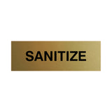 Signs ByLITA Basic Sanitize Sign