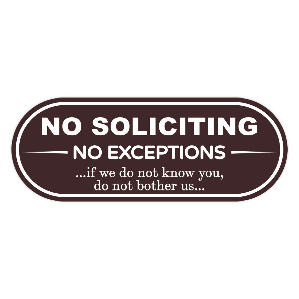 no-soliciting-no-exceptions-door-wall-sign-all-quality for Free Printable No Soliciting Sign For Home NO SOLICITING NO EXCEPTIONS Door / Wall Sign – All Quality for Free Printable No Soliciting Sign For Home