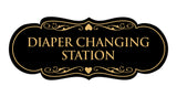 Signs ByLITA Designer Diaper Changing Station Sign