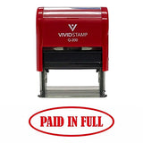 Paid In Full Self-Inking Office Rubber Stamp