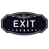 EXIT Victorian Door / Wall Sign