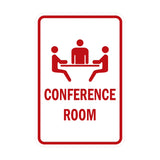 Portrait Round Conference Room Sign