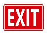 Signs ByLITA Classic Framed Exit Sign