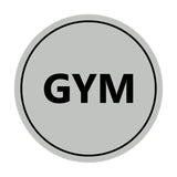 Signs ByLITA Circle Gym Sign