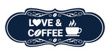 Designer Love and Coffee Wall or Door Sign