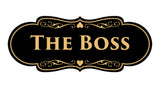 Signs ByLITA Designer The Boss Sign