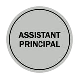Signs ByLITA Circle Assistant Principal Sign