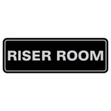 Riser Room Door / Wall Sign