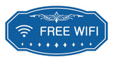 Victorian Free Wifi Sign