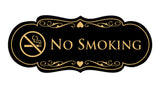 Signs ByLITA Designer No Smoking Sign