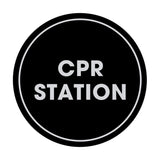 Signs ByLITA Circle CPR Station Sign