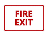 Signs ByLITA Classic Fire Exit Sign