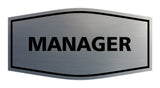 Fancy Manager Sign