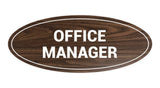 Signs ByLITA Oval Office Manager Sign