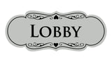 Signs ByLITA Designer Lobby Sign