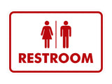 Signs ByLITA Classic All Gender Restroom Sign
