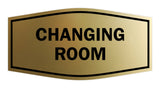 Signs ByLITA Fancy Changing Room Sign with Adhesive Tape, Mounts On Any Surface, Weather Resistant, Indoor/Outdoor Use