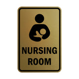 Portrait Round Nursing Room Sign