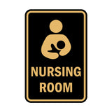 Portrait Round Nursing Room Sign
