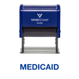 Medicaid Office Self Inking Rubber Stamp