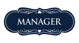 Signs ByLITA Designer Manager Sign