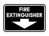 Signs ByLITA Classic Framed Fire Extinguisher