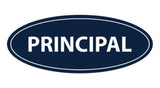 Signs ByLITA Oval Principal Sign
