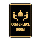Portrait Round Conference Room Sign