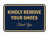 Signs ByLITA Classic Framed Kindly Remove Your Shoes