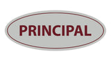 Signs ByLITA Oval Principal Sign