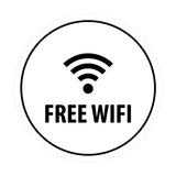 Signs ByLITA Circle Free WiFi Sign