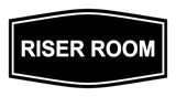 Signs ByLITA Fancy Riser Room Sign