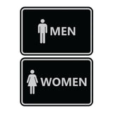 Signs ByLITA Classic Framed Men Women Sign Set