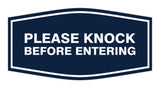 Signs ByLITA Fancy Please Knock Before Entering Sign