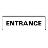 Standard ENTRANCE Door / Wall Sign