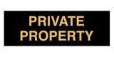 Signs ByLITA Basic Private Property Sign